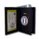 Portefeuille 3 volets Contrôleur Agent Assermenté Porte-Carte Police des Transports PCAD001AAPorte-Carte Police des Transports
