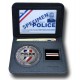 Porte-carte 2 volets Police Nationale – Médaille 48 mm + Grade Porte-Carte Police Nationale PCA002PNPorte-Carte Police Nationale