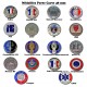 Porte-carte Gendarmerie 2 volets billets – médaille et grade Porte-Carte Gendarmerie PCA008GDPorte-Carte Gendarmerie